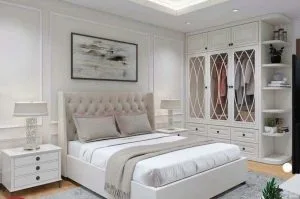 Nội thất chung cư 2 phòng ngủ đảm bảo chất lượng giấc ngủ