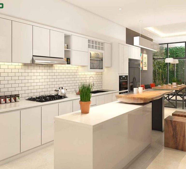 Thiết kế nội thất phòng bếp hiện đại