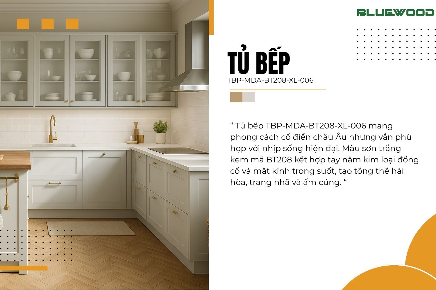 Tủ bếp TBP-007