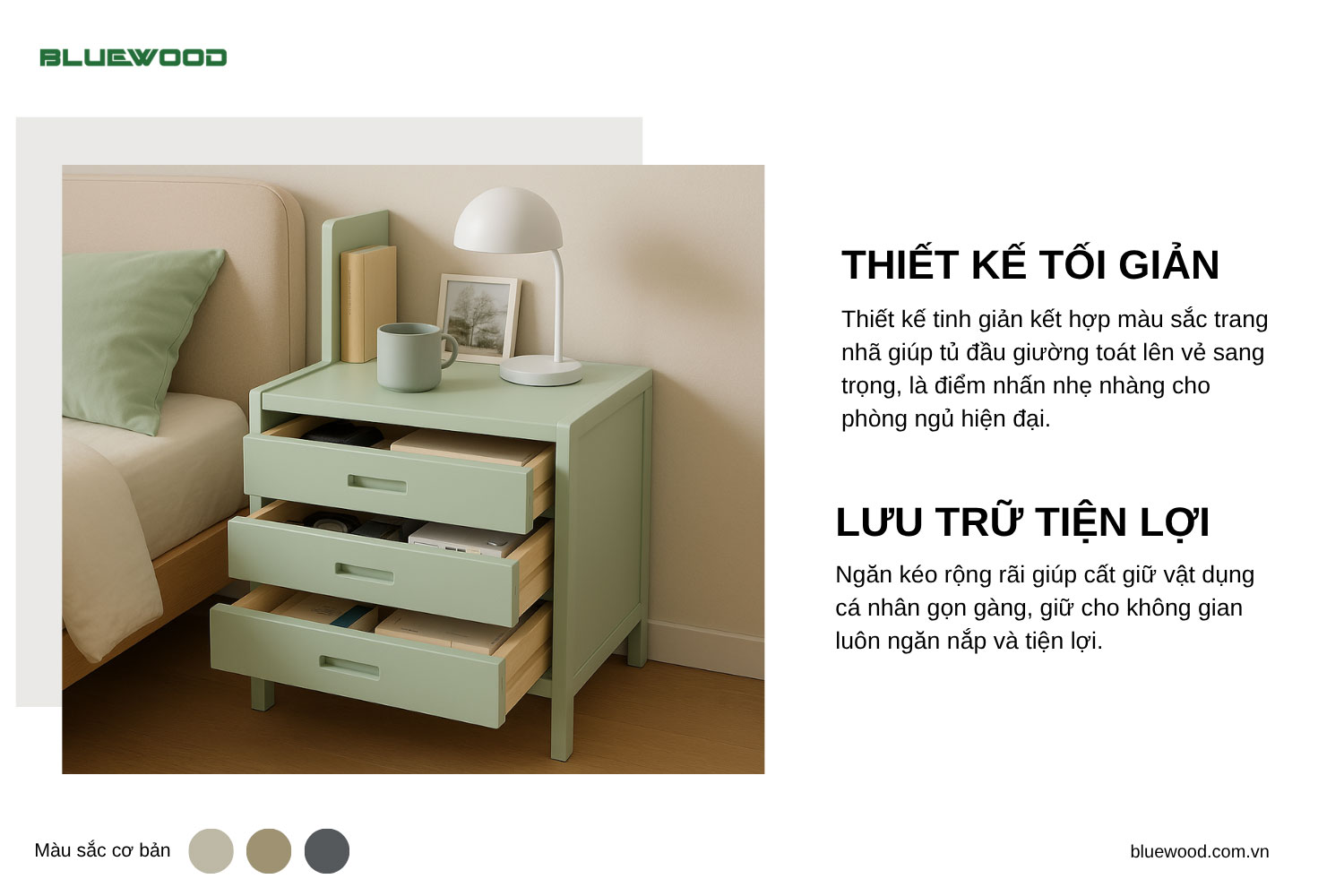 Tủ đầu giường TDG-017