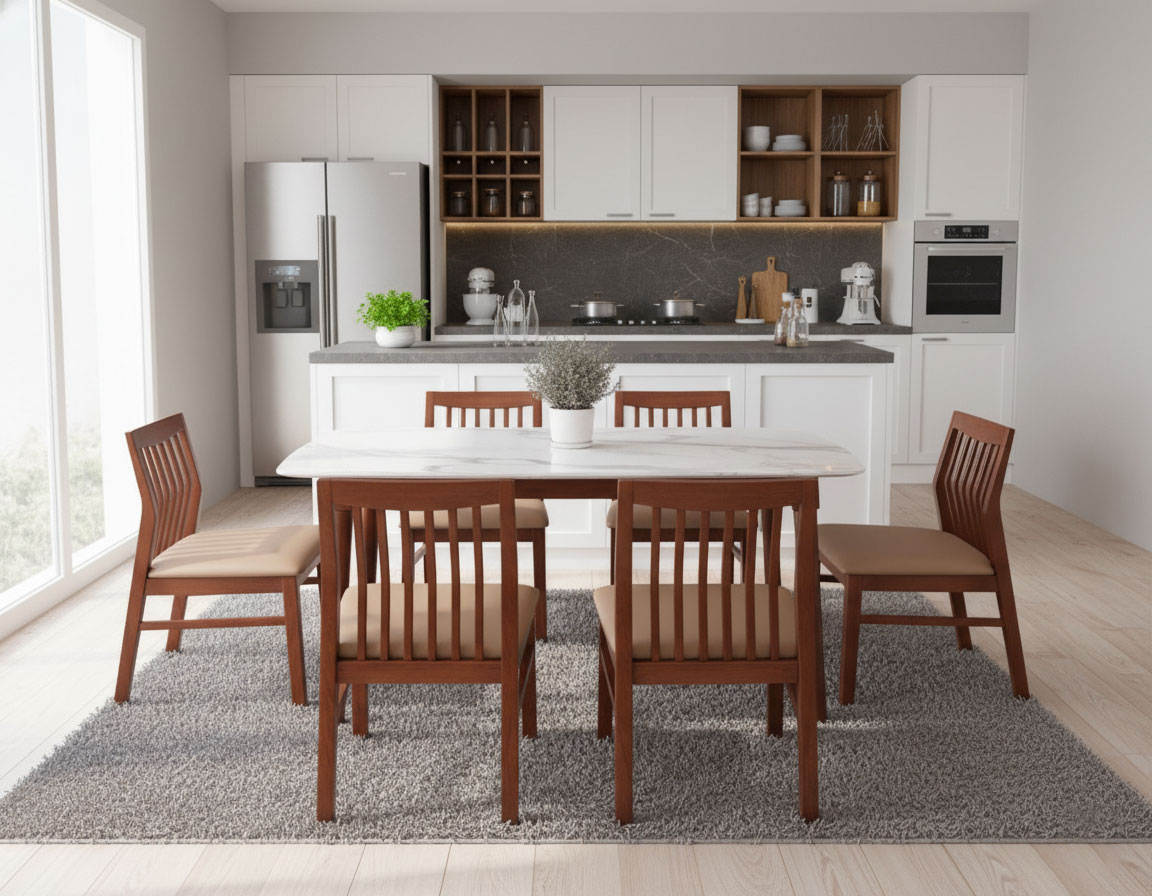 Bộ bàn ăn BBA-042