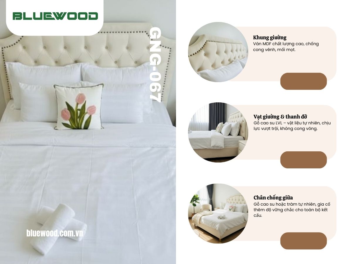 Giường ngủ GNG-067