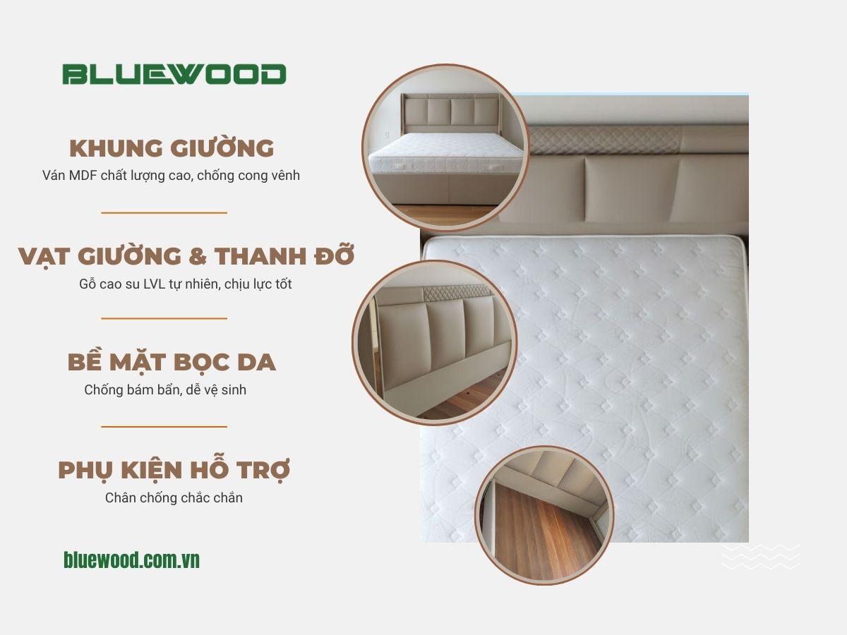 Giường ngủ GNG-080