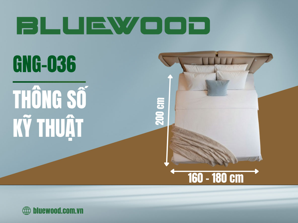 Giường ngủ GNG-036