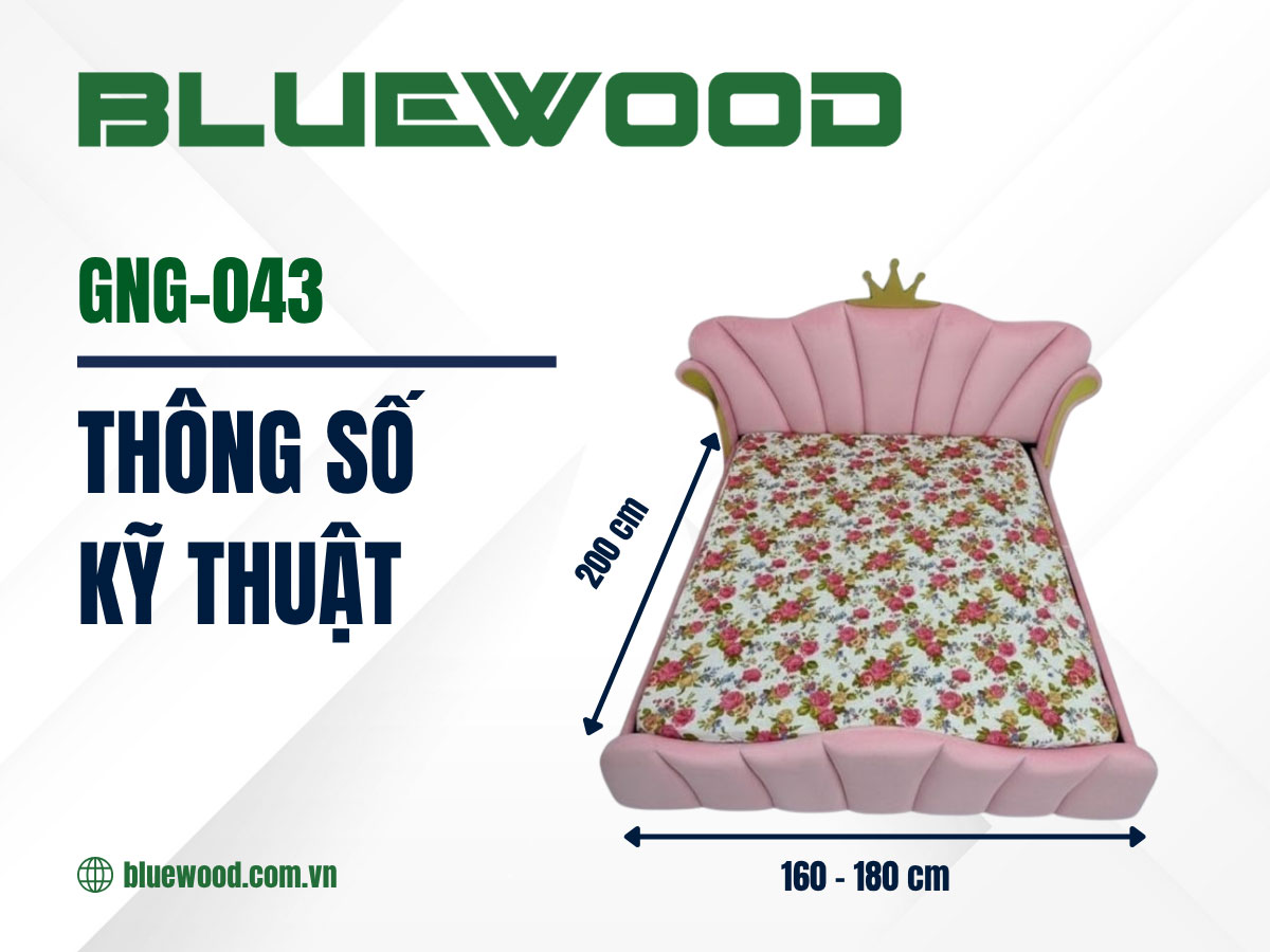 Giường Ngủ GNG-043