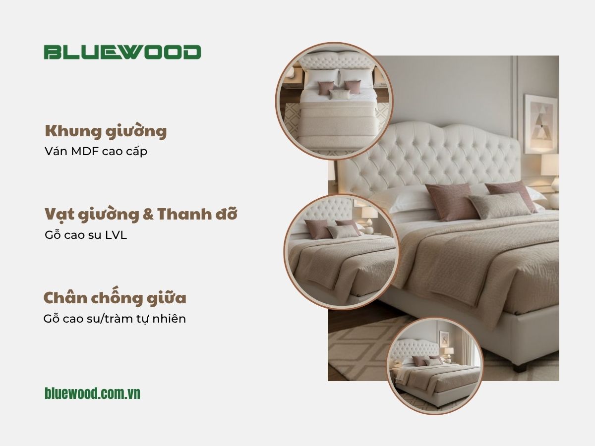 Giường Ngủ GNG-168