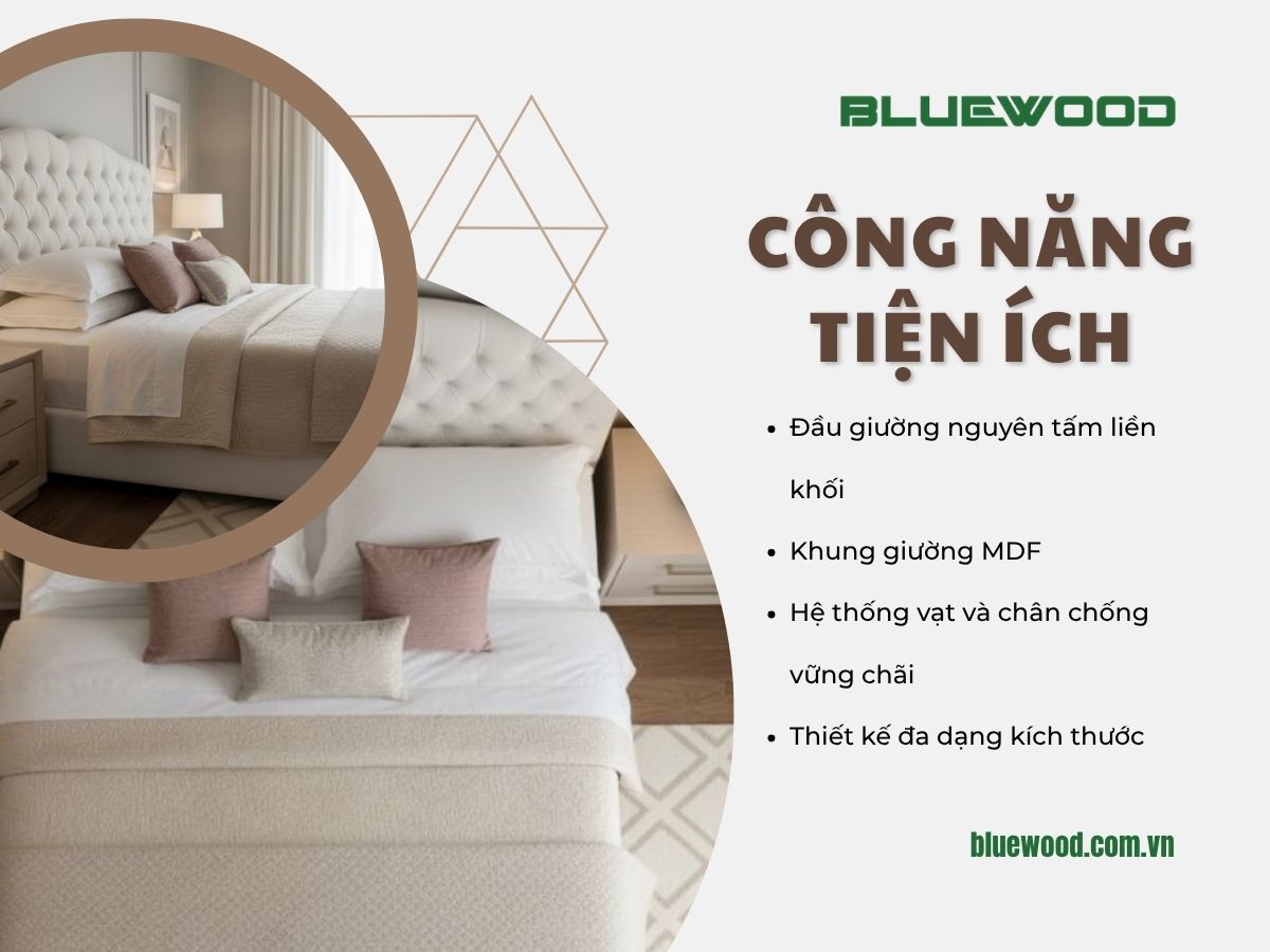 Giường Ngủ GNG-168