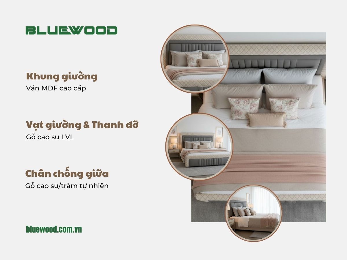 Giường Ngủ GNG-222