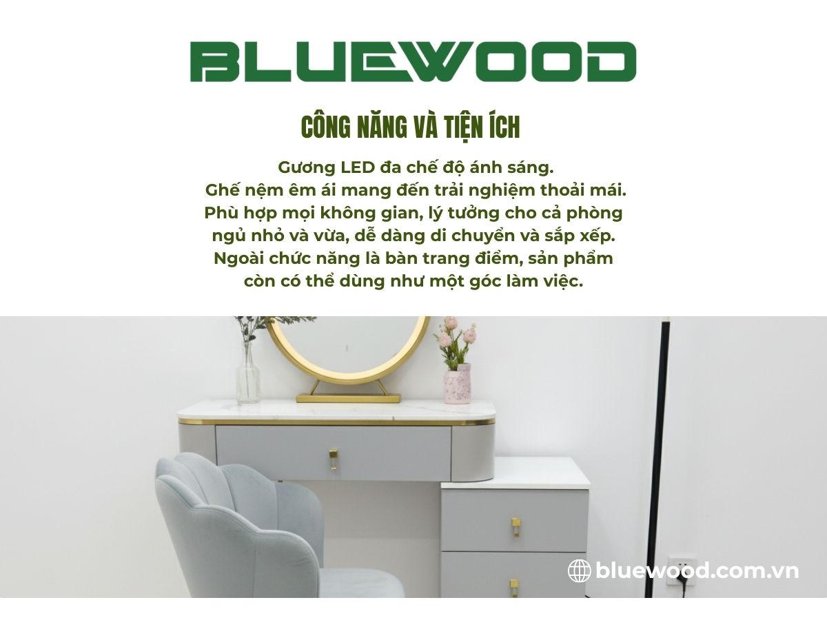 Bàn Trang Điểm BTD-072