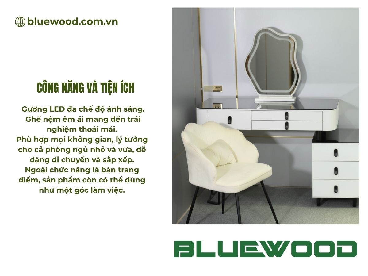 Bàn Trang Điểm BTR-077