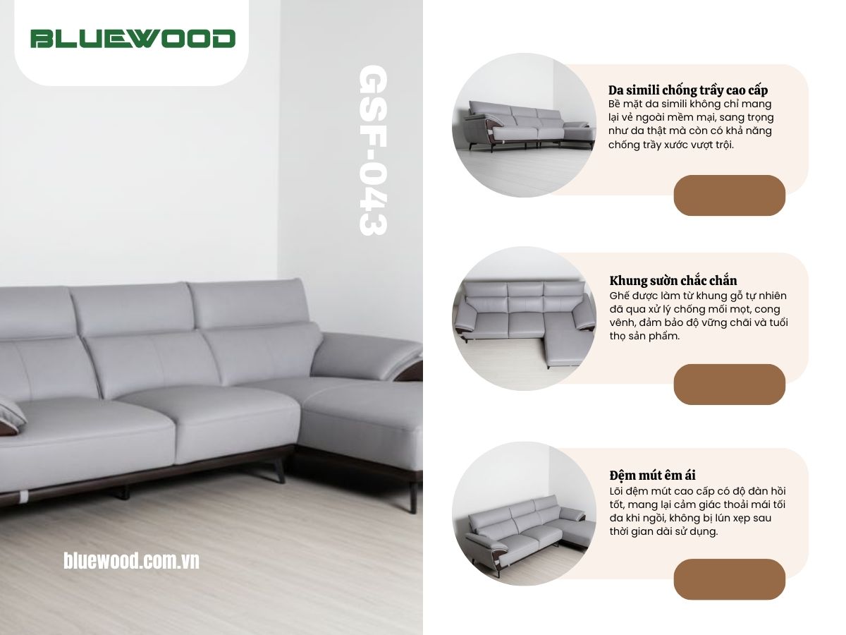Ghế Sofa GSF-043