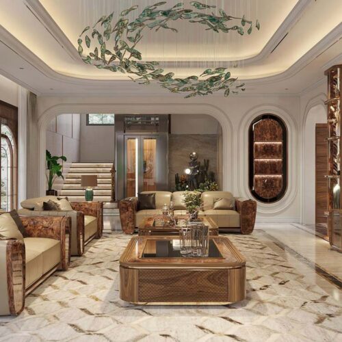 Thiết kế nội thất biệt thự - Kim loại hoàn thiện tinh xảo, sơn, keo và phụ kiện an toàn cho sức khỏe