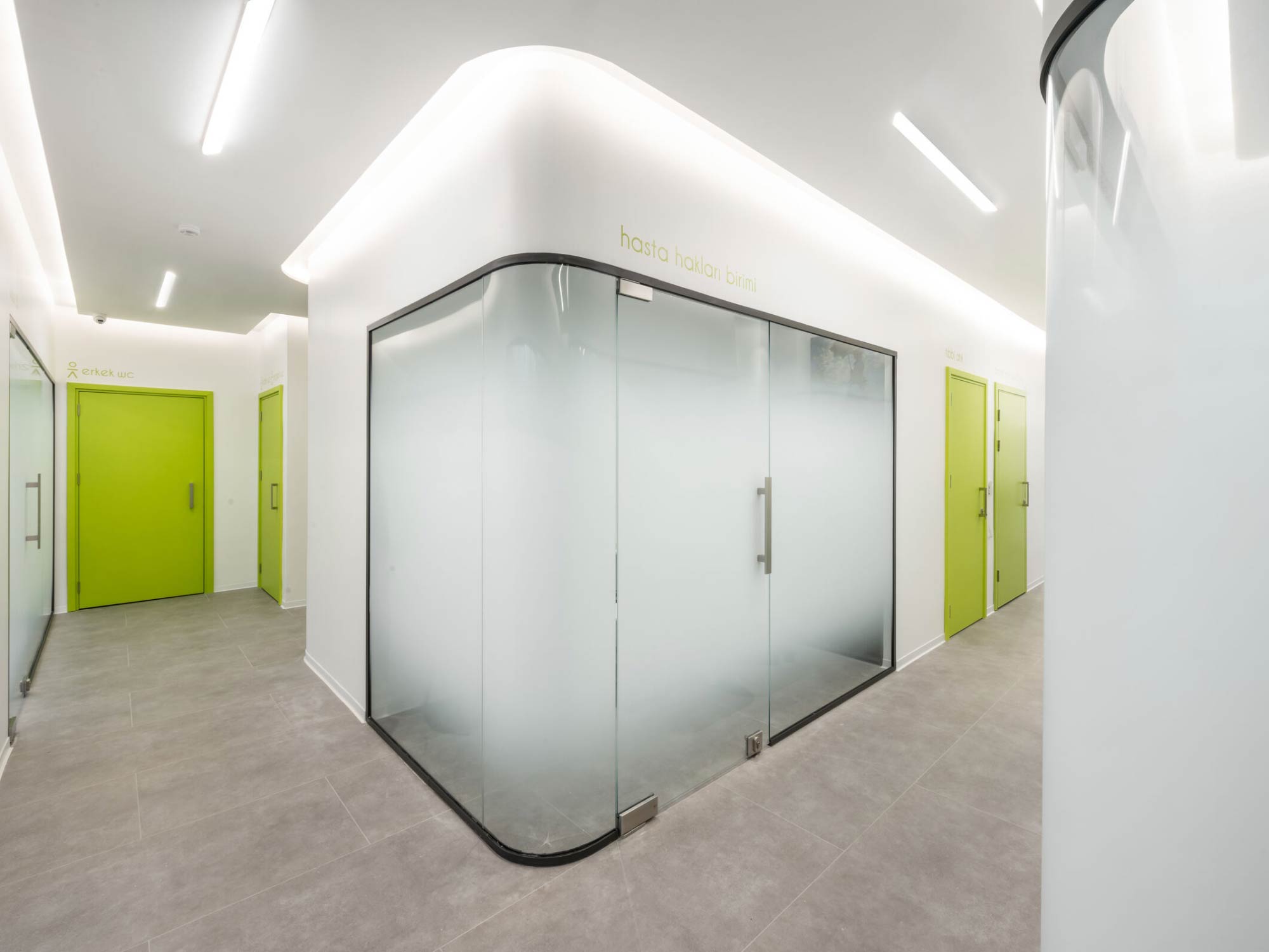 Thiết kế nội thất phòng khám nha khoa Parlak