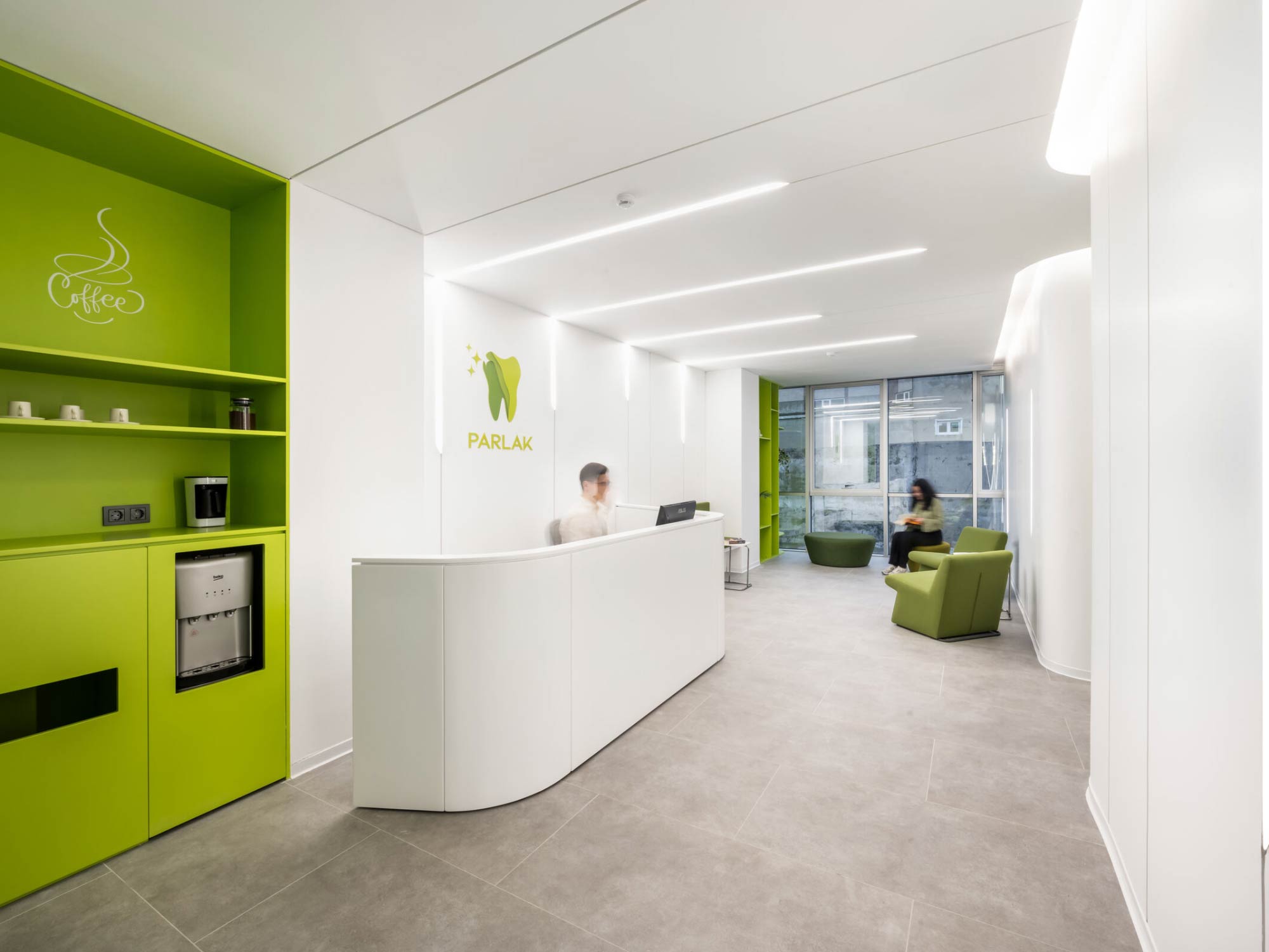 Thiết kế nội thất phòng khám nha khoa Parlak
