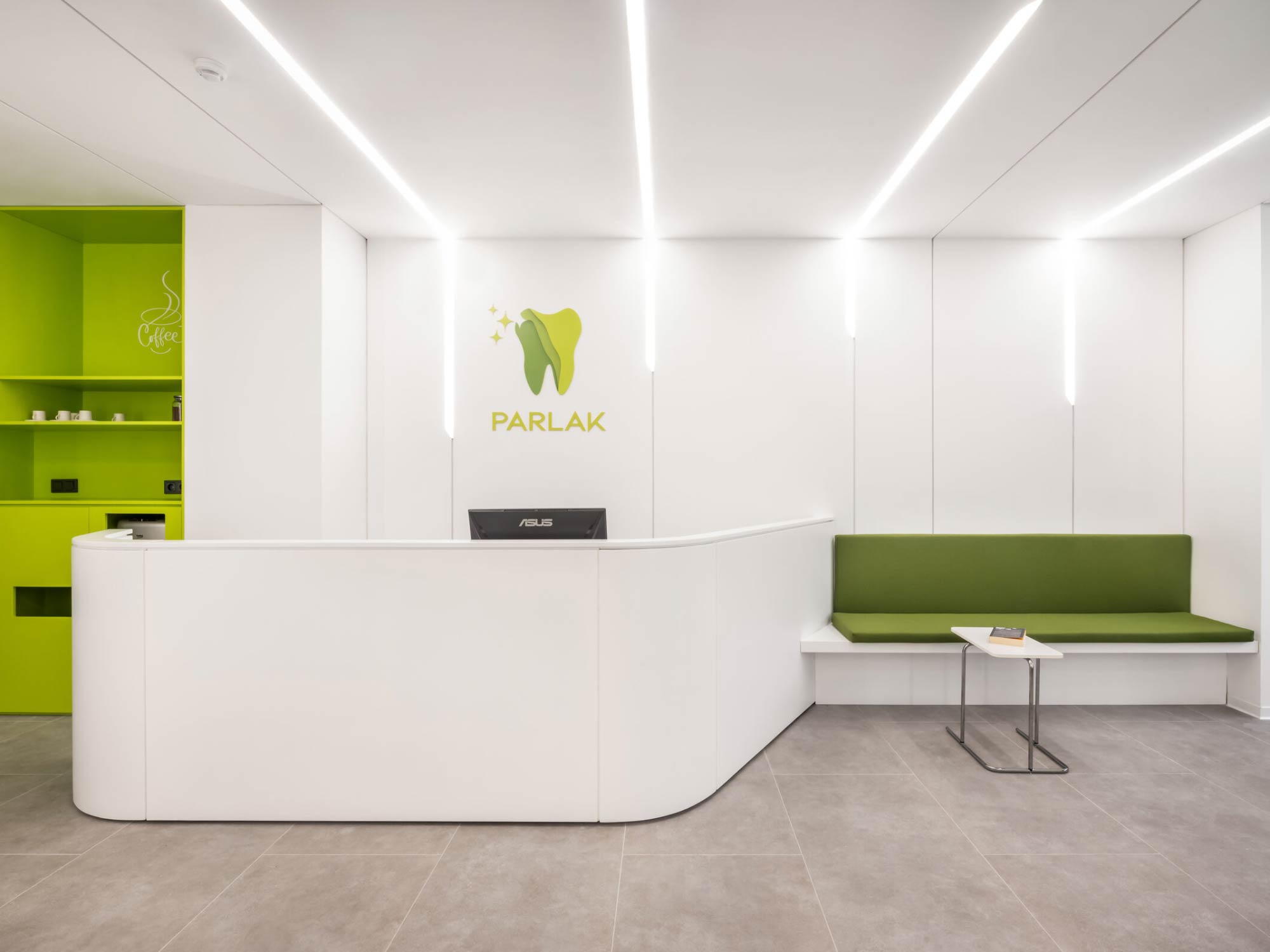 Thiết kế nội thất nha khoa Parlak