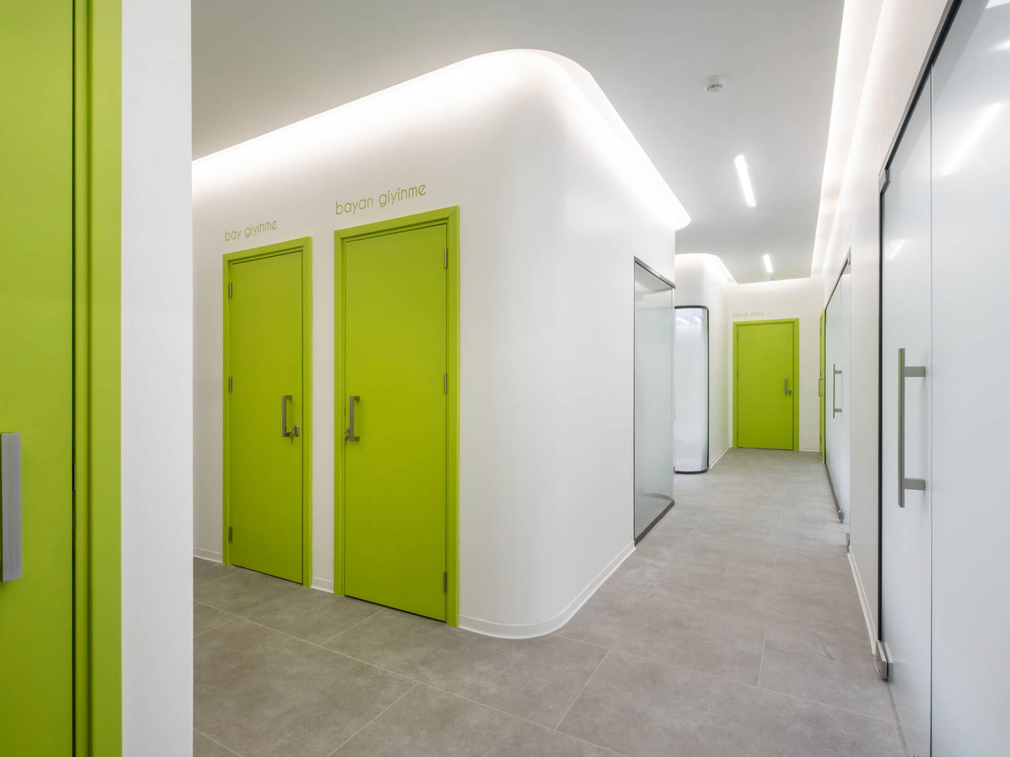 Thiết kế nội thất nha khoa Parlak