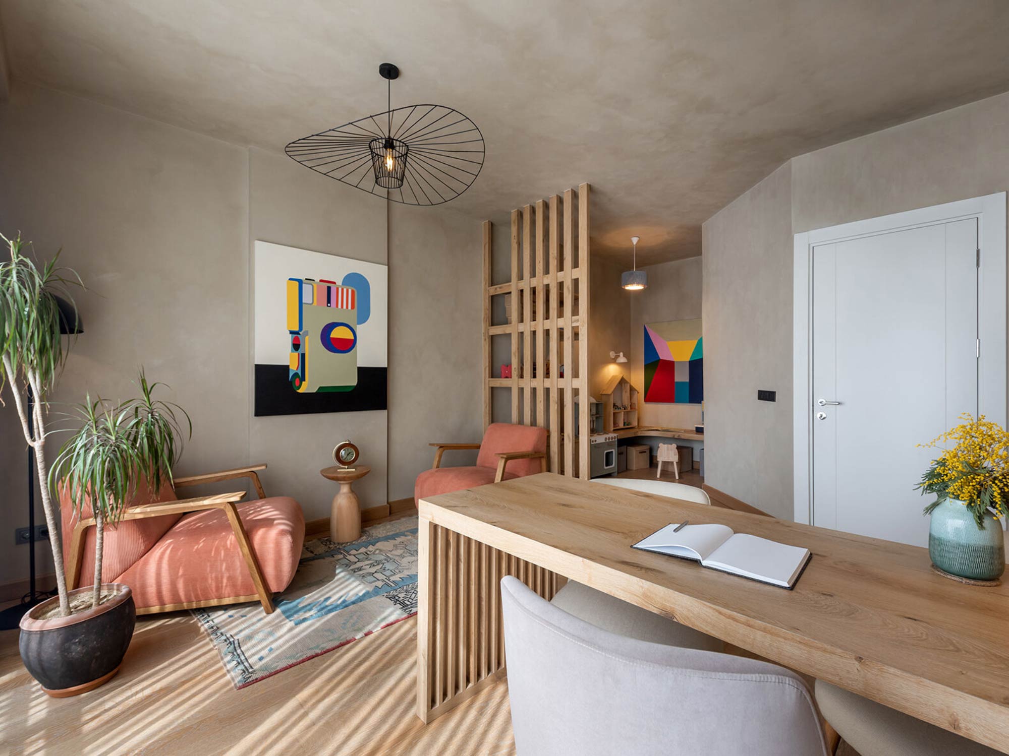 Thiết kế nội thất phòng khám tâm lý Pi