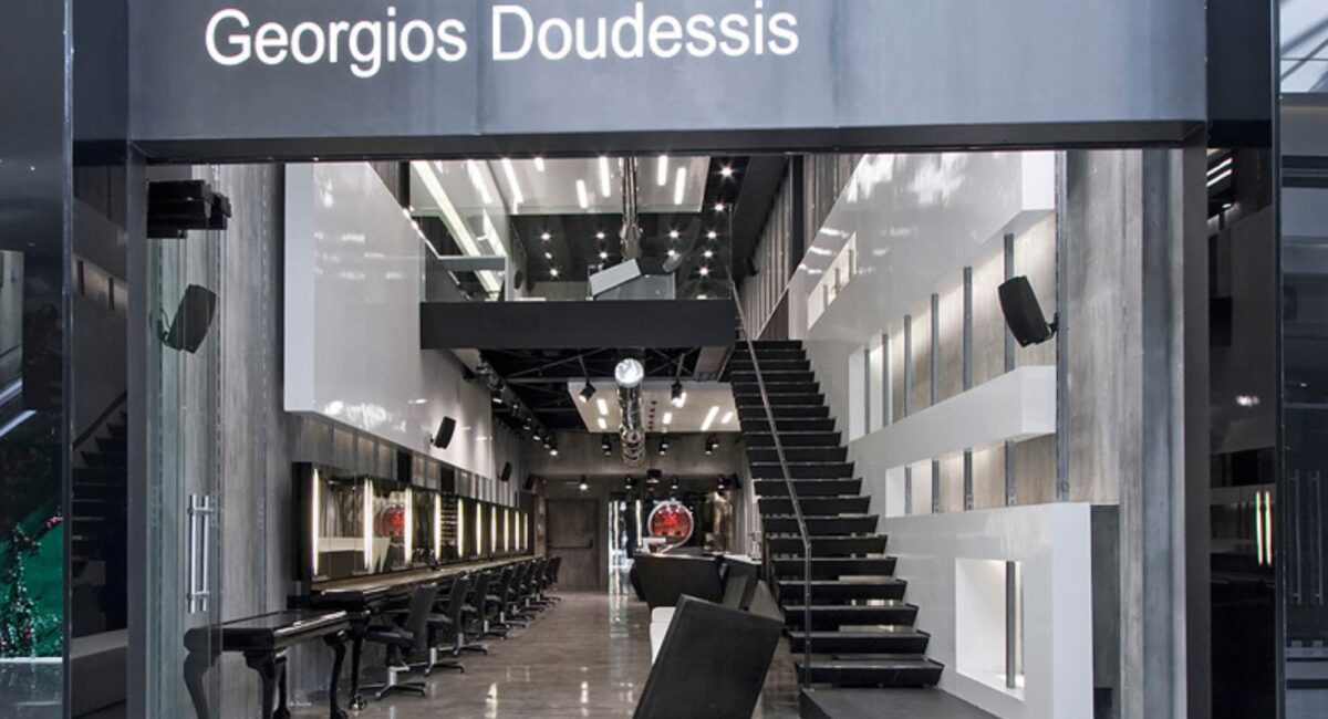 Thiết kế nội thất salon tóc Golden Hall Hair