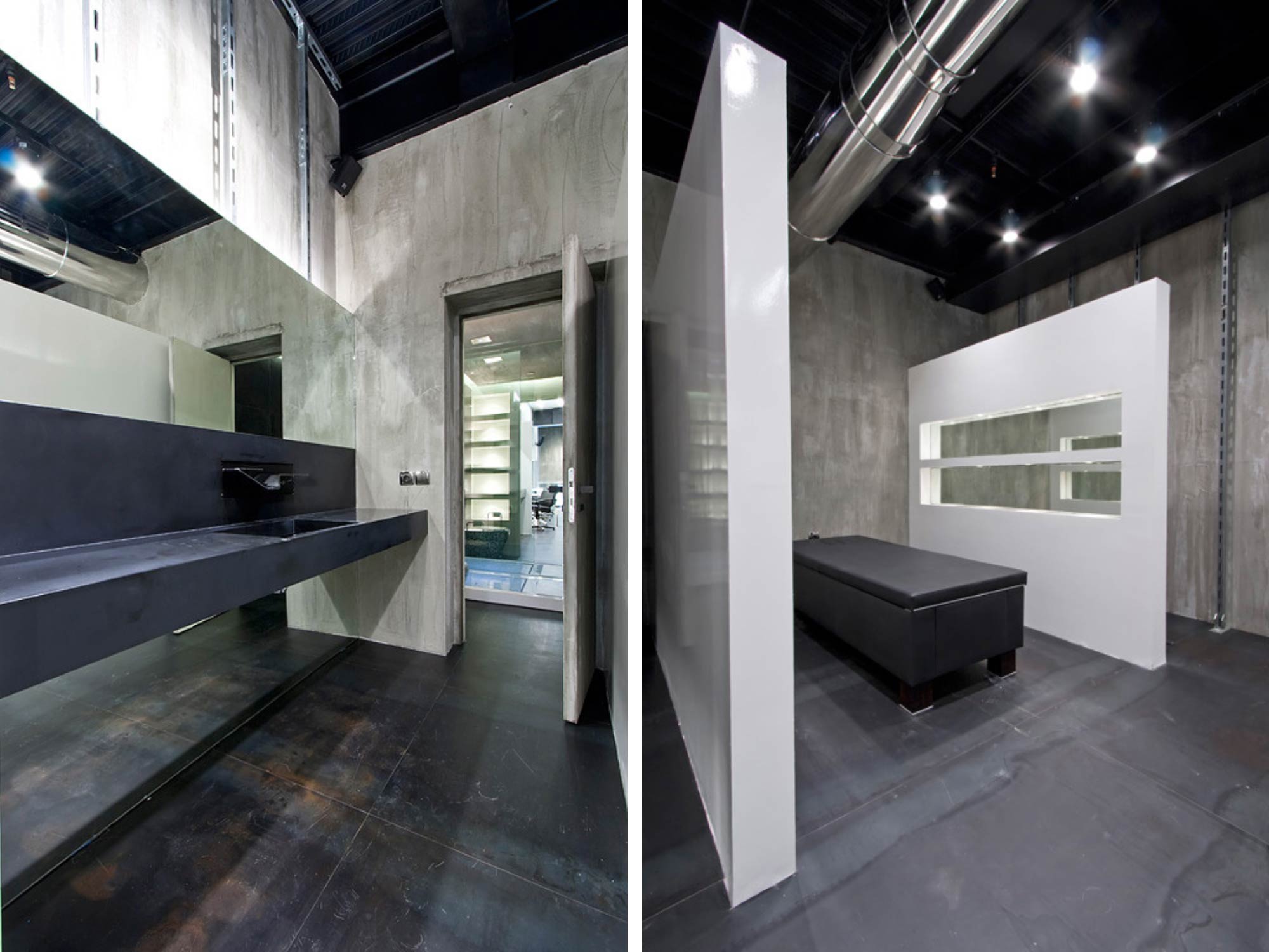 Thiết kế nội thất salon tóc Golden Hall Hair