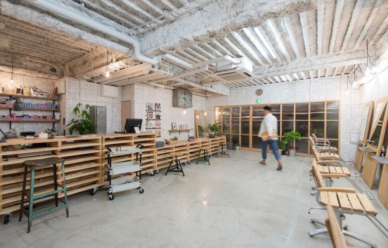 Thiết kế nội thất salon tóc Musubi Hair Salon