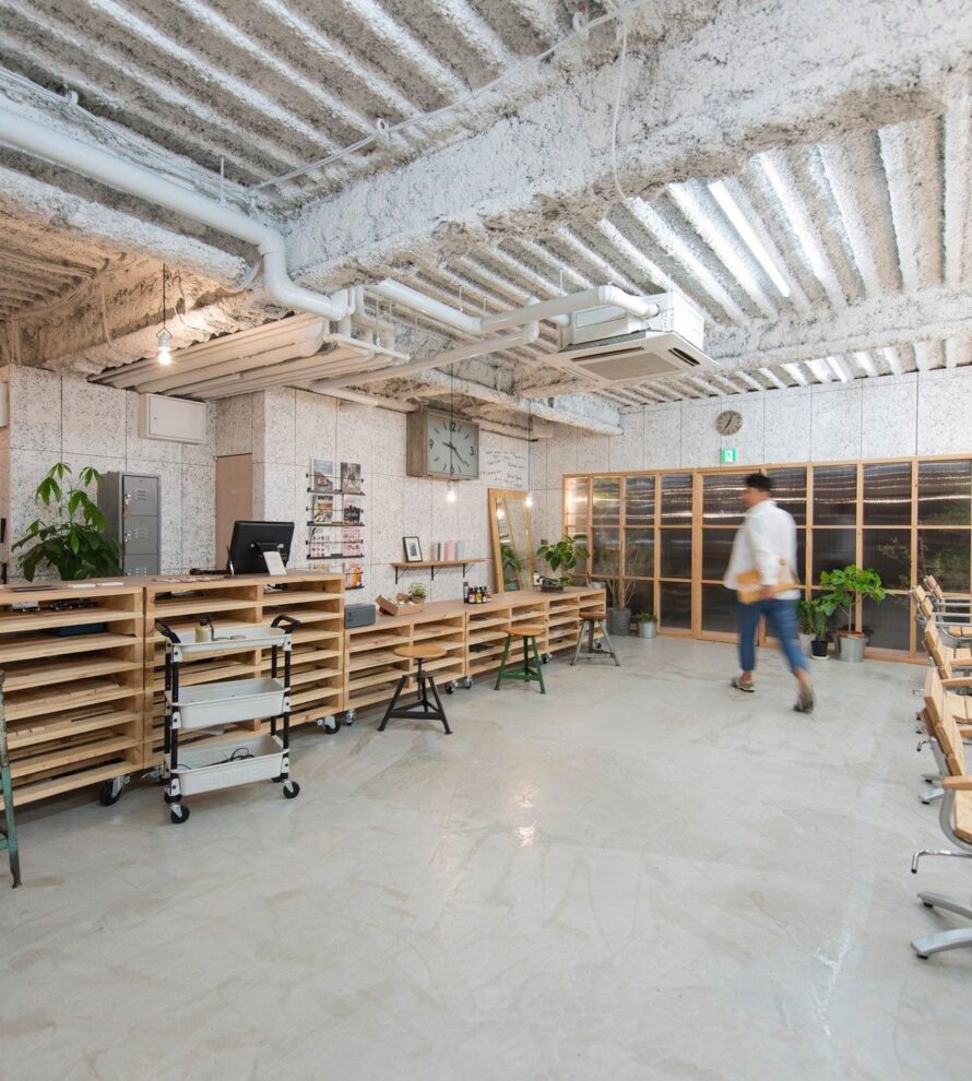 Thiết kế nội thất salon tóc Musubi Hair Salon