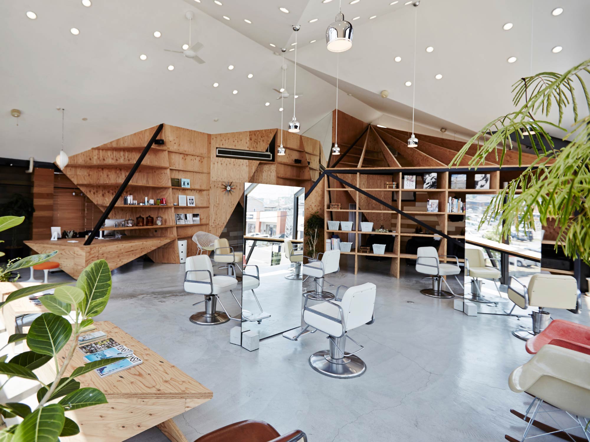 Thiết kế nội thất salon tóc Slundre Hair Salon