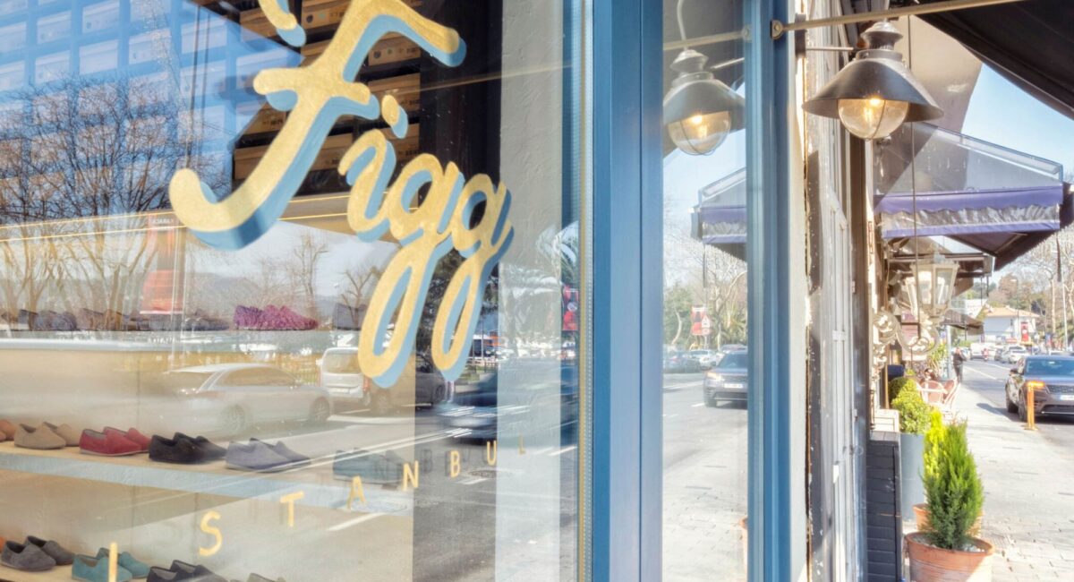 Thiết kế nội thất shop giày dép Figg Store