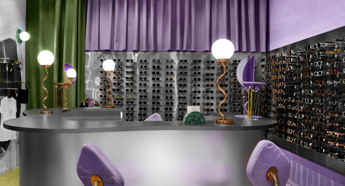 Thiết kế nội thất shop mắt kinh Breathe’s