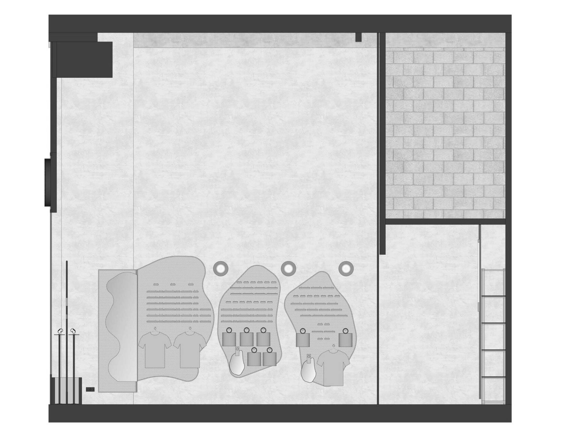 Thiết kế nội thất shop mắt kinh Breathe’s