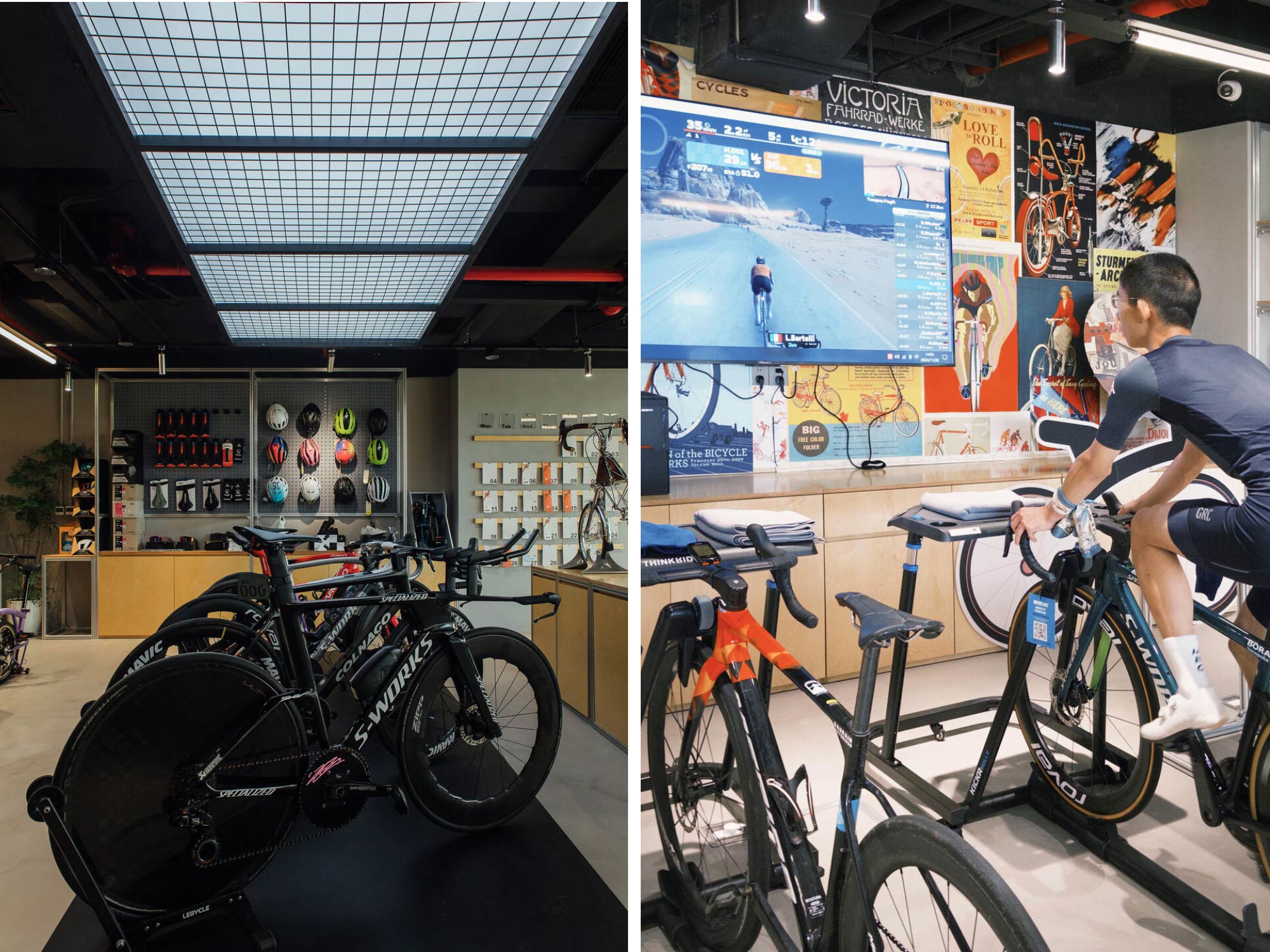 Thiết kế nội thất showroom xe đạp Hors Showroom