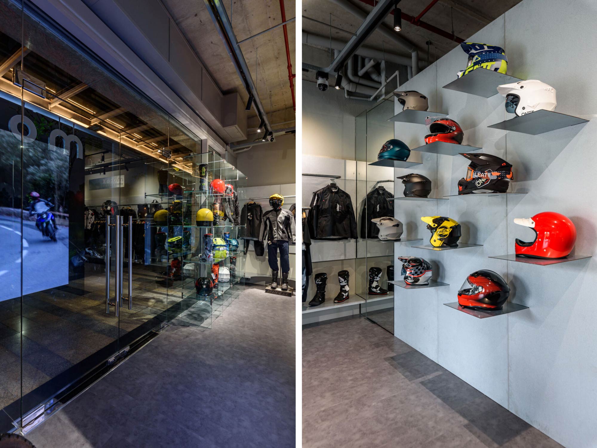 Thiết kế nội thất showroom xe máy X Moto