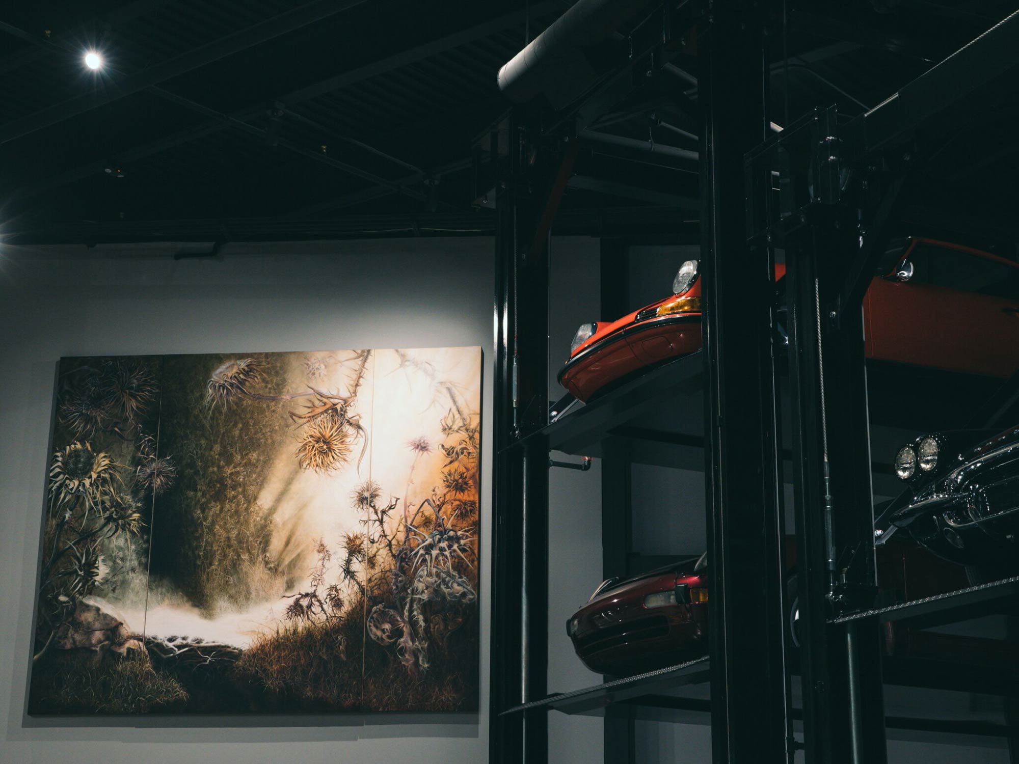 Thiết kế nội thất showroom xe ô tô Warehouse