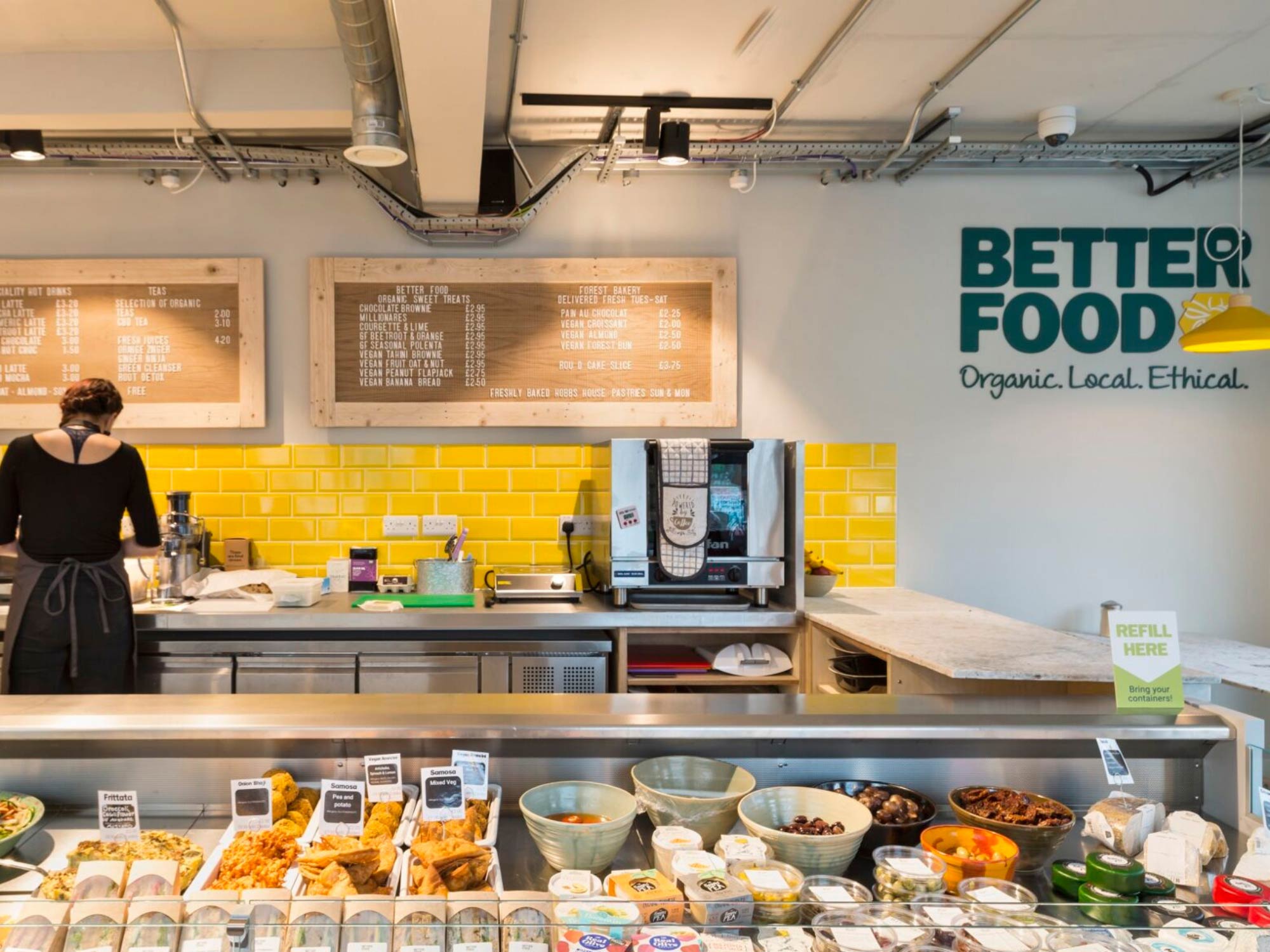 Thiết kế nội thất siêu thị mini Better Food