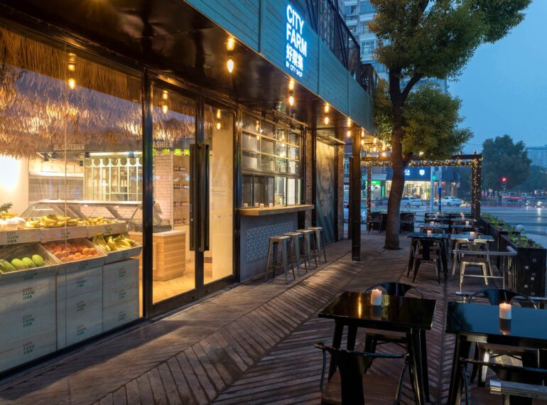 Thiết kế nội thất siêu thị mini Cityfarm