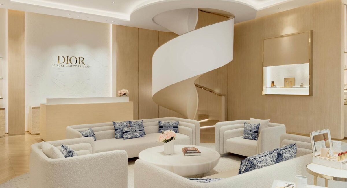 Thiết kế nội thất spa Dior