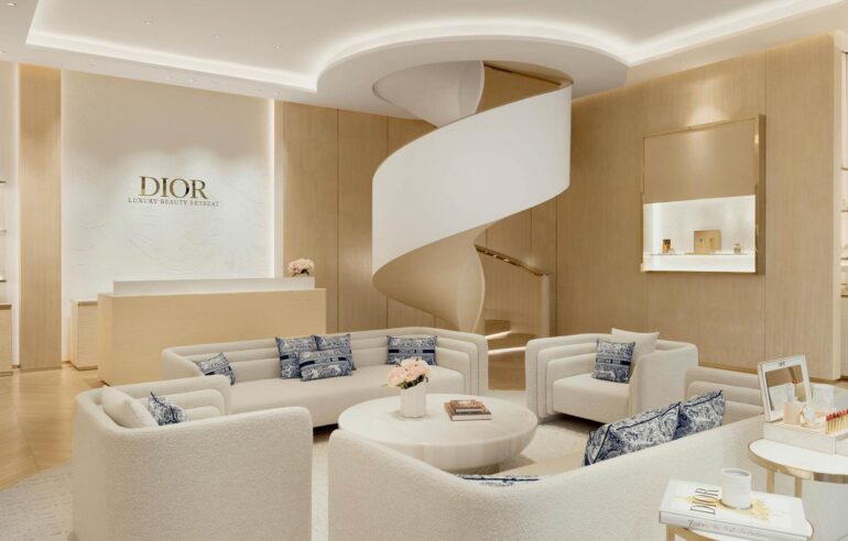 Thiết kế nội thất spa Dior