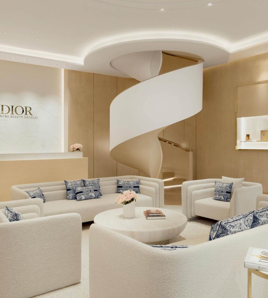 Thiết kế nội thất spa Dior