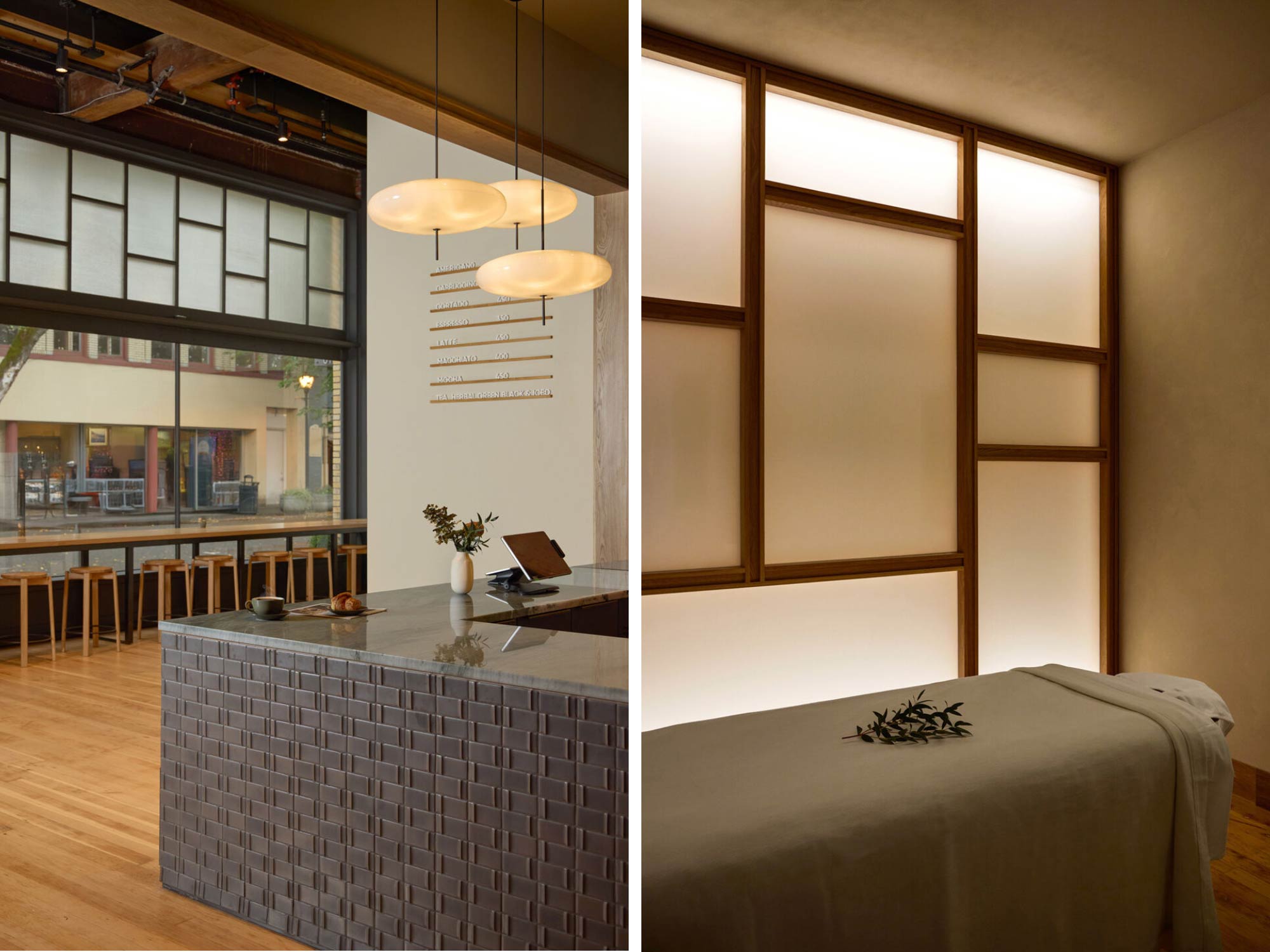 Thiết kế nội thất spa Tributary