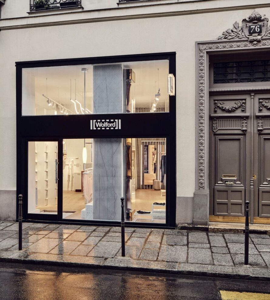 Thiết kế nội thất cửa hàng đồ lót Wolford Paris 76