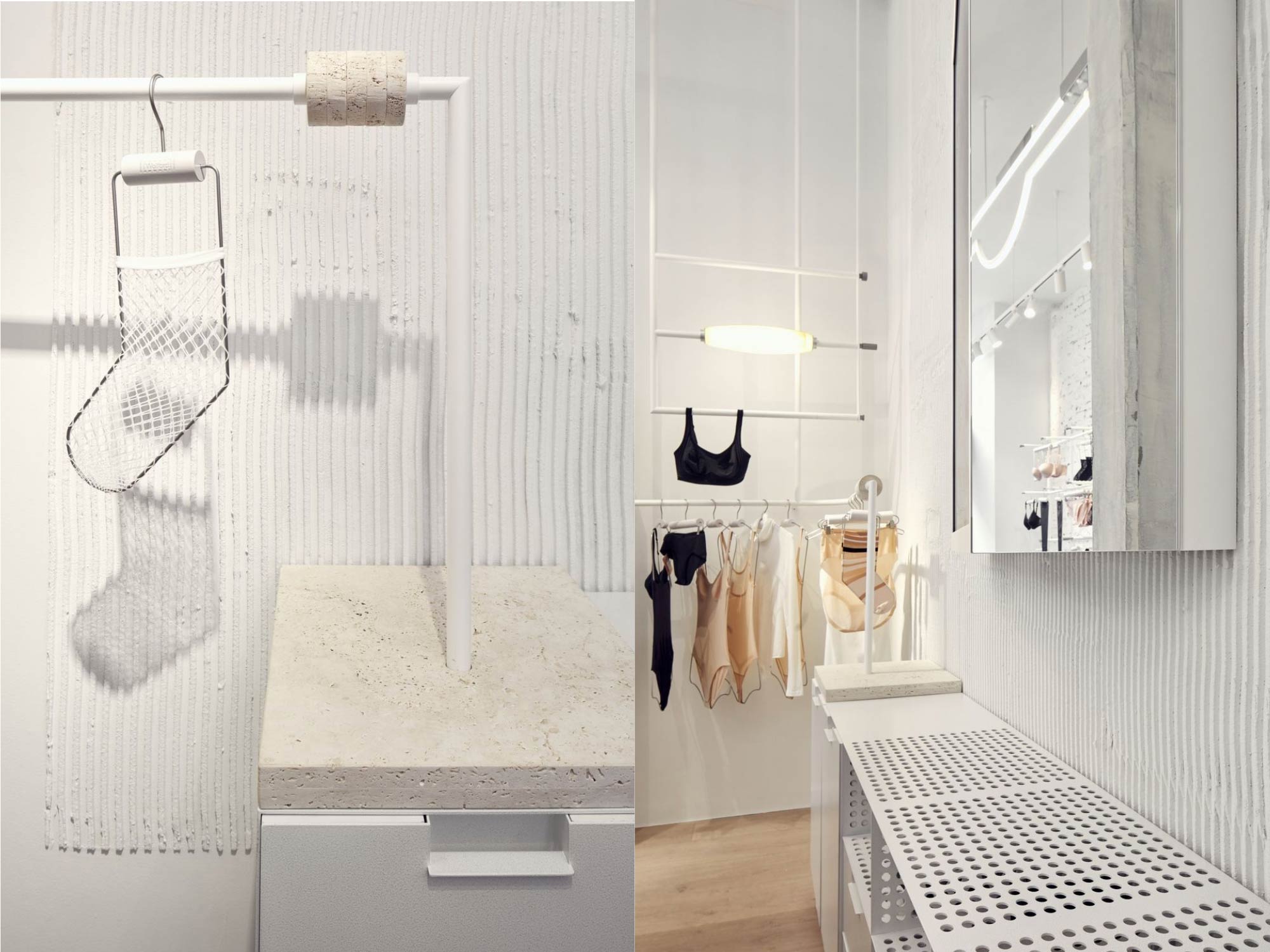 Thiết kế nội thất cửa hàng đồ lót Wolford Paris 76