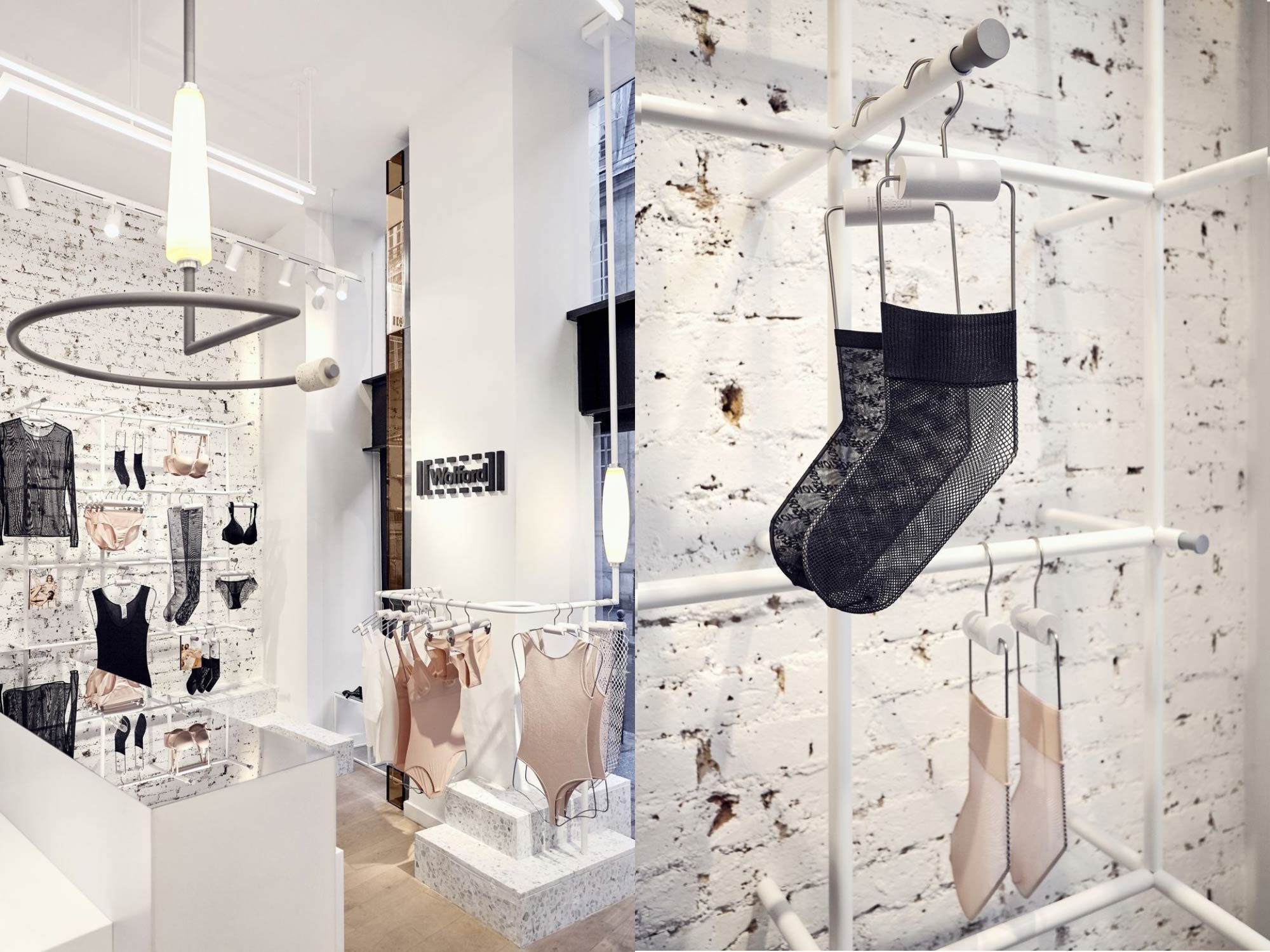 Thiết kế nội thất cửa hàng đồ lót Wolford Paris 76