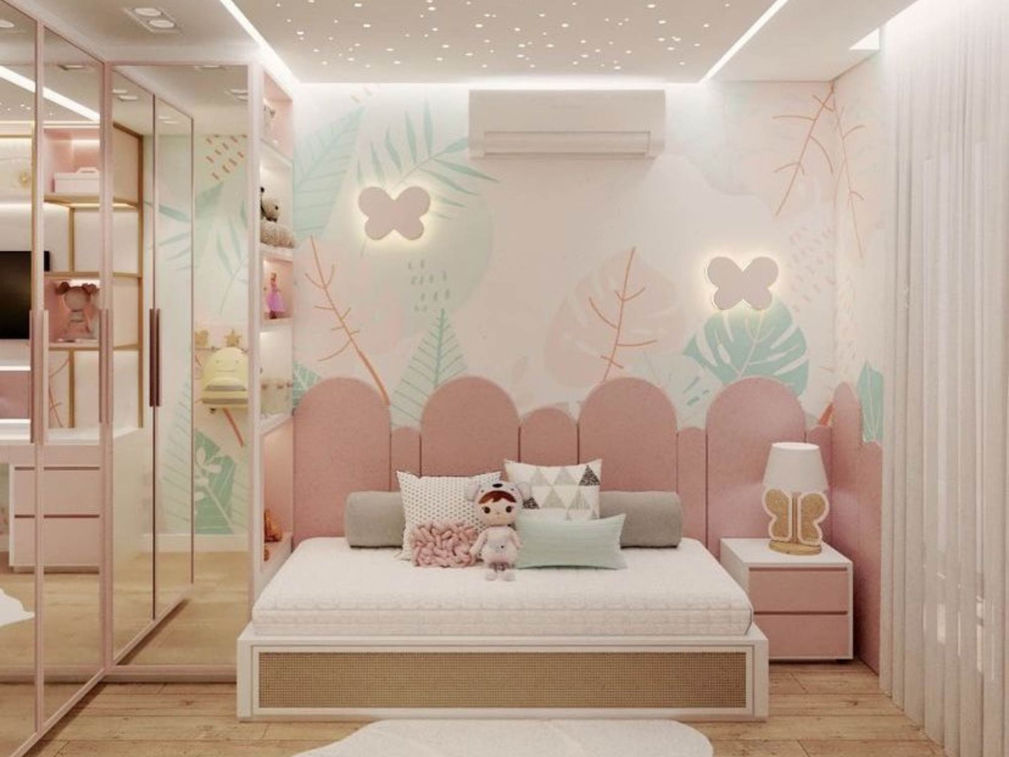 Thiết kế phòng ngủ cho bé gái 10 tuổi