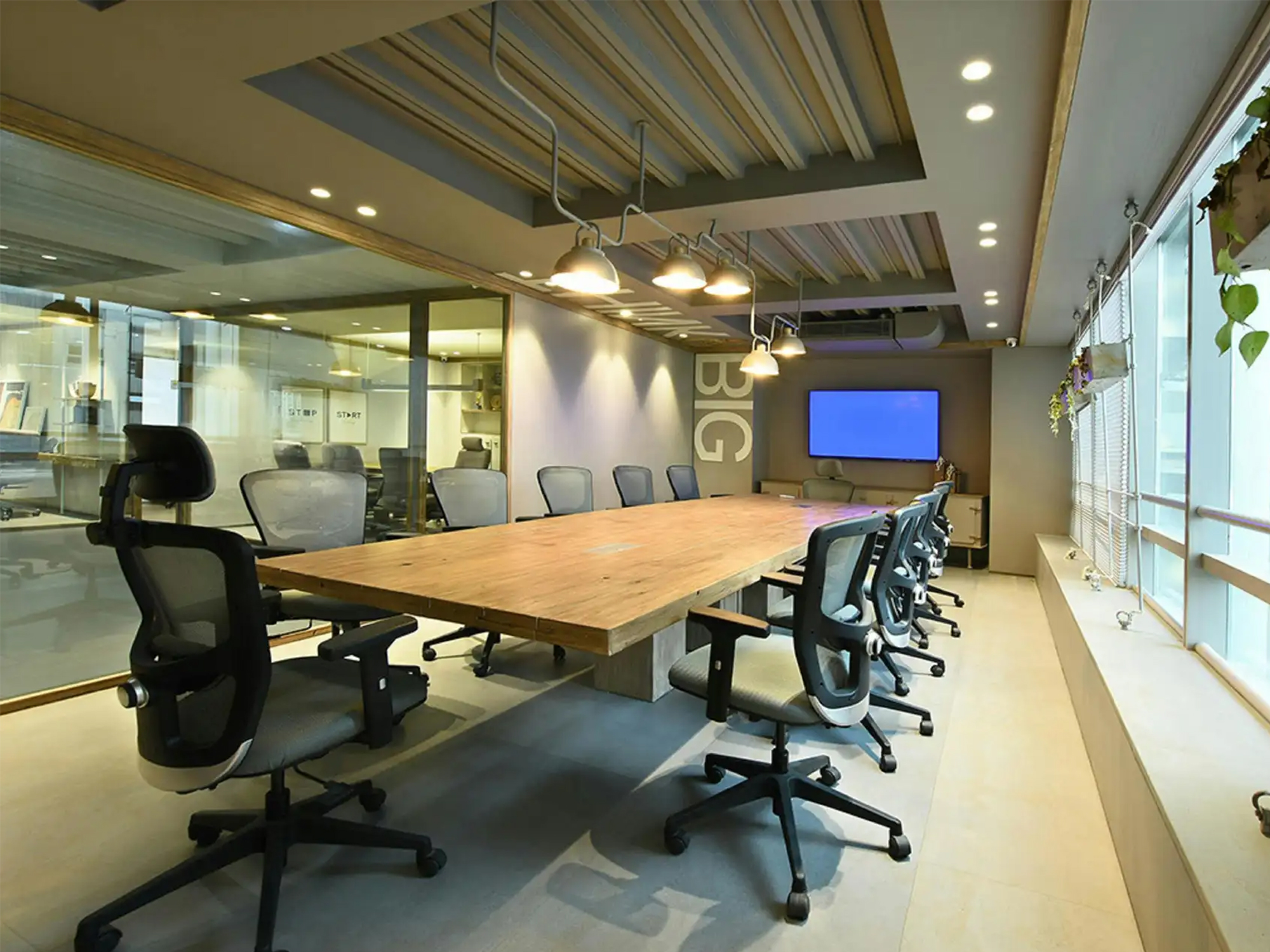 Thiết kế nội thất phòng họp