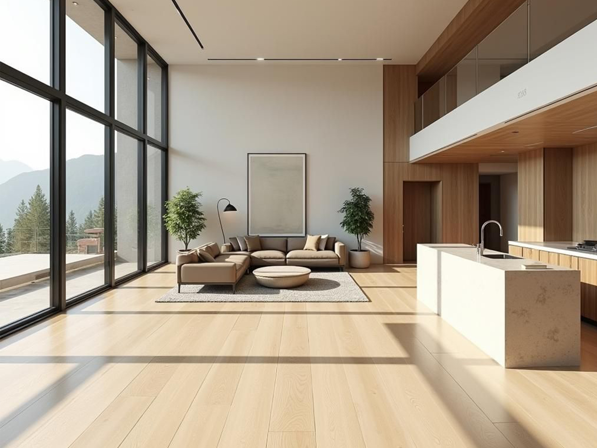 Thiết kế nội thất phòng khách 35m2