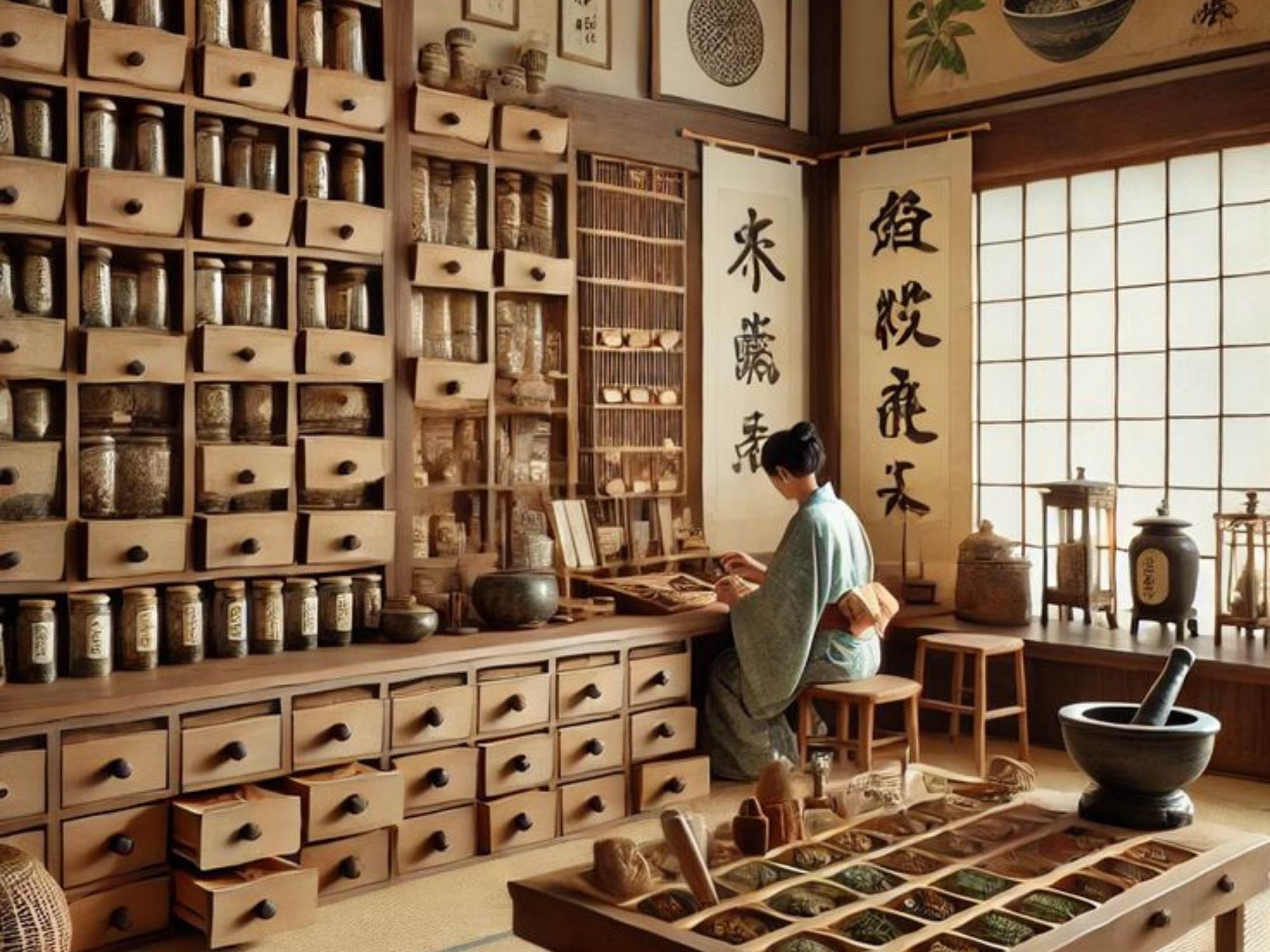 Thiết kế nội thất phòng khám đông y