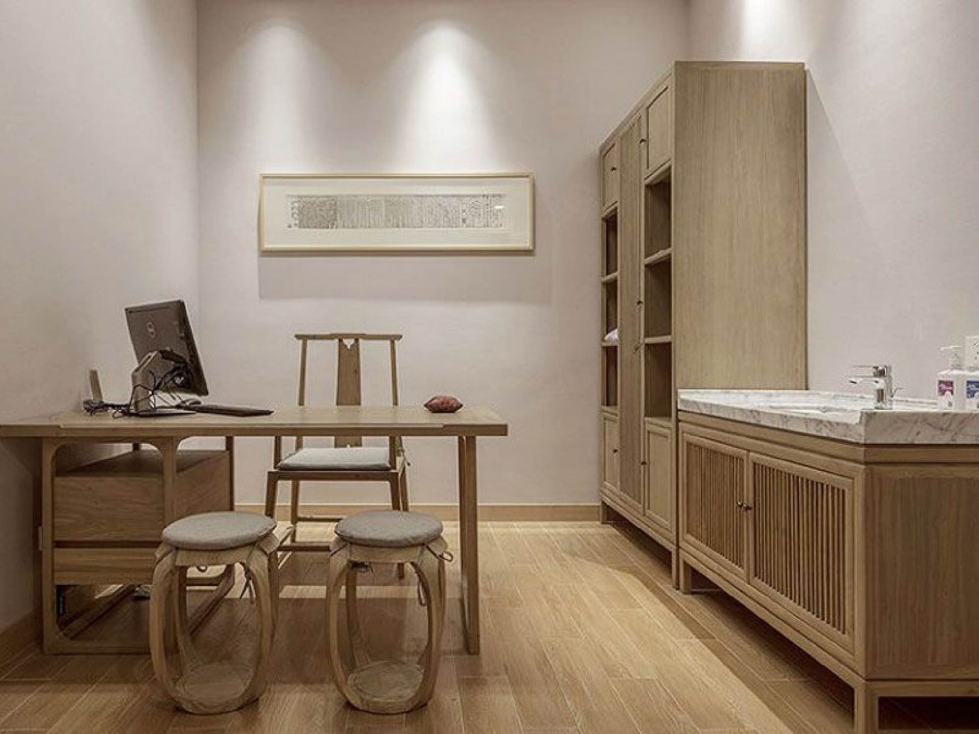 Thiết kế nội thất phòng khám đông y
