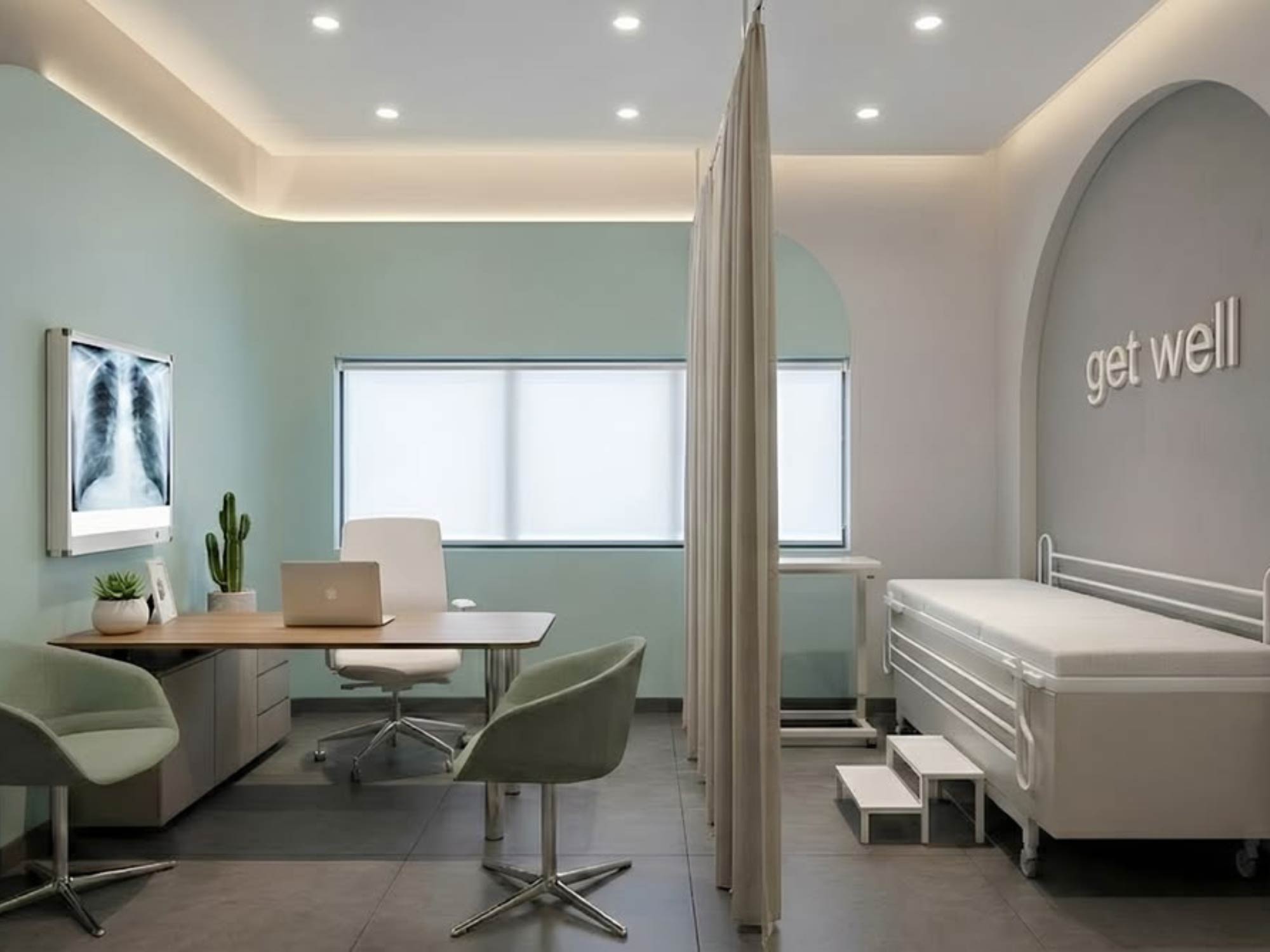 Thiết kế nội thất phòng khám nhi 