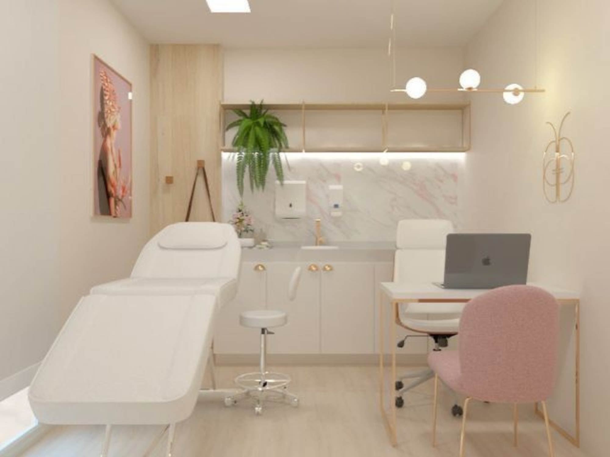 Thiết kế nội thất phòng khám tại nhà
