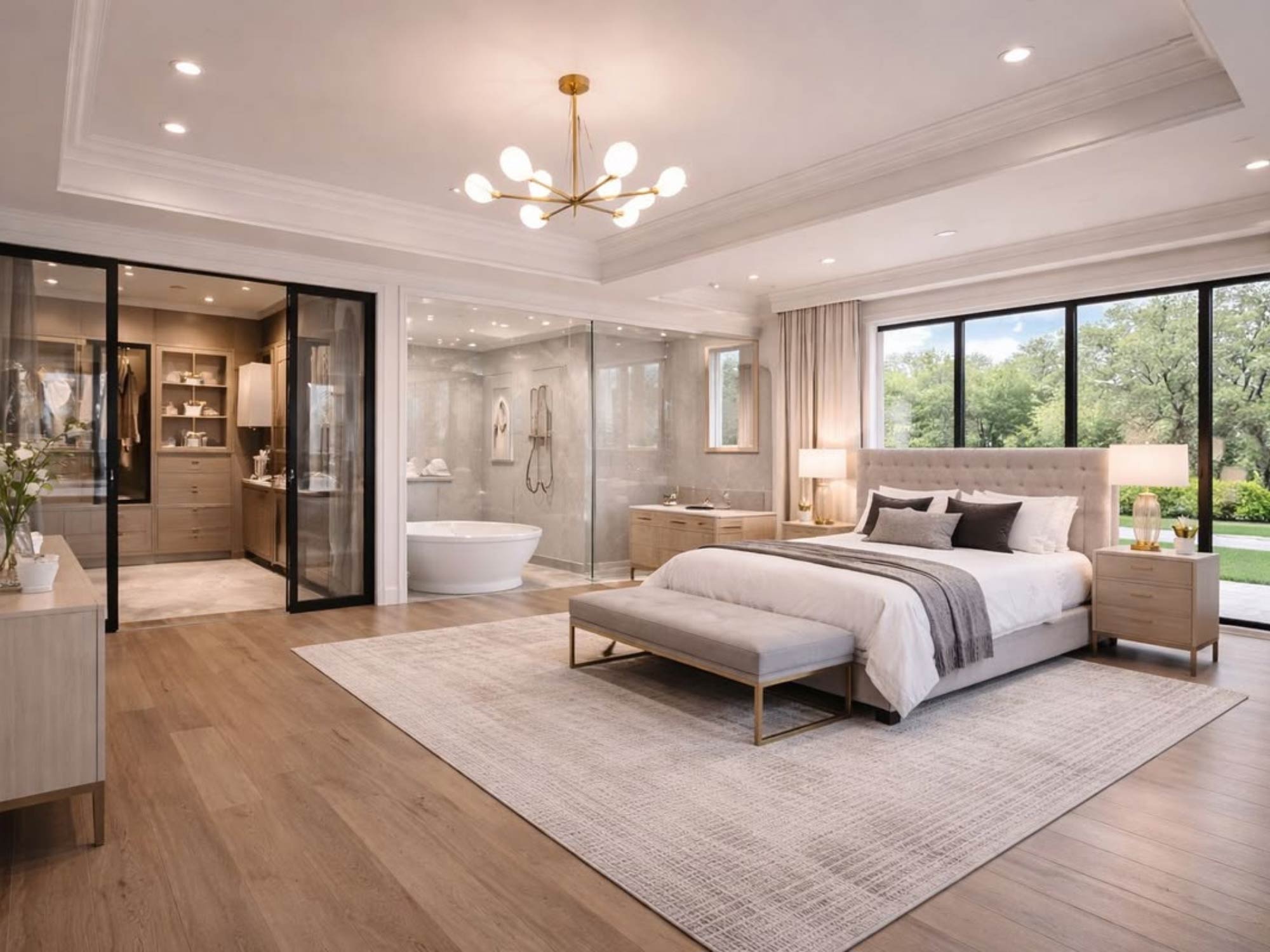 Thiết kế nội thất phòng ngủ 12m2