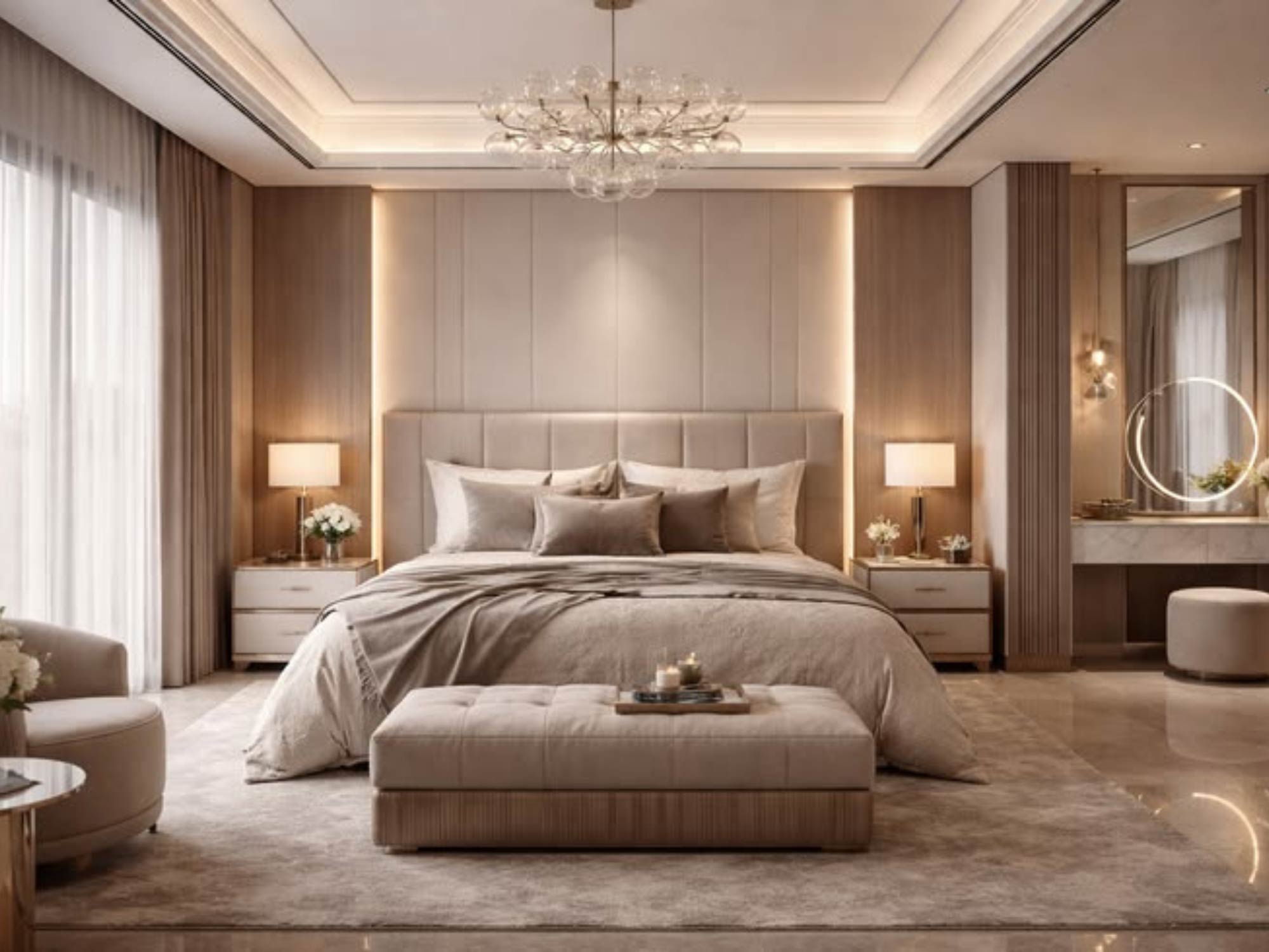Thiết kế nội thất phòng ngủ 13m2